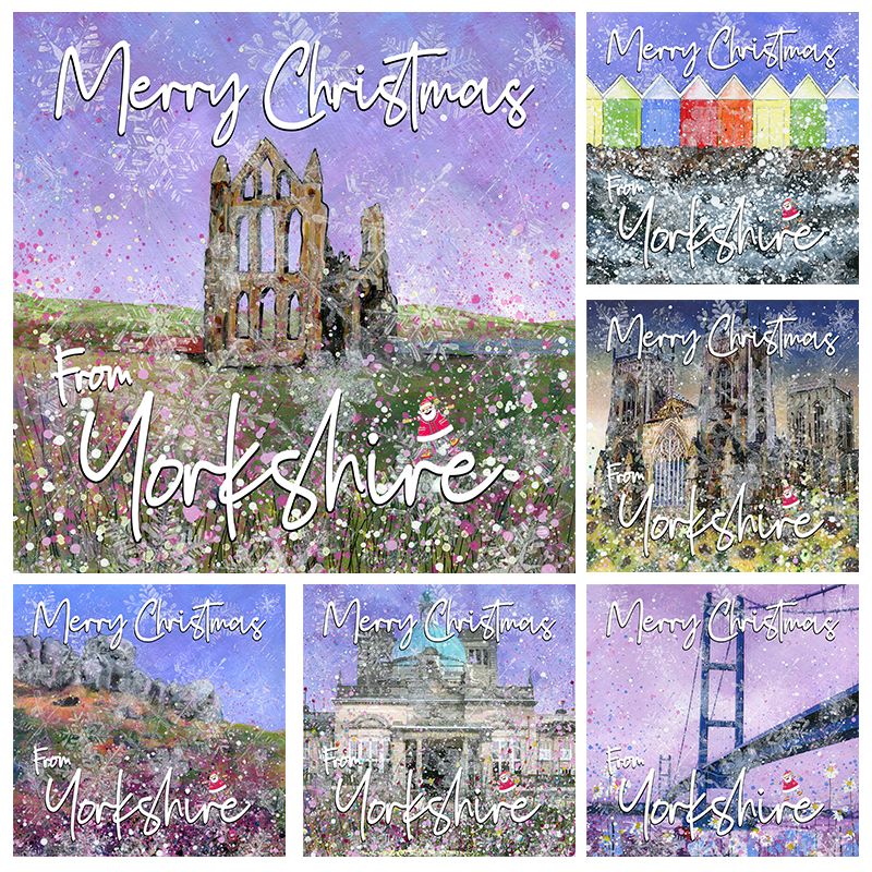 Yorkshire and Humberside Christmas cards
